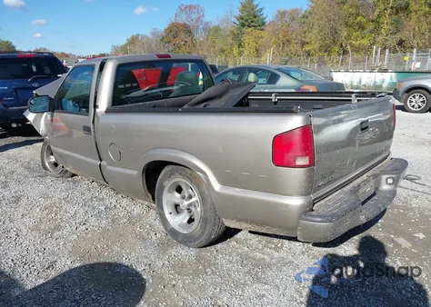 2000 Chevrolet S-10 Ls из США, поврежденный, VIN 1GCCS144XYK160171